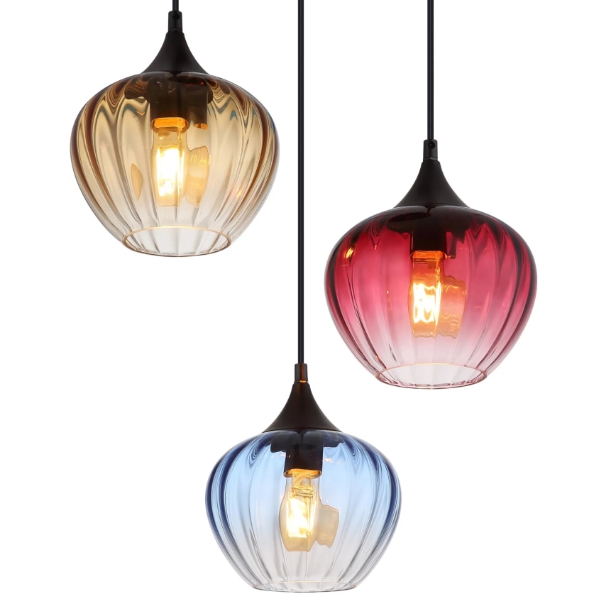 Globo - Hängeleuchte 3xE27/60W/230V