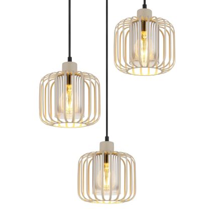 Globo - Hängeleuchte mit Kabelaufhängung 3xE27/40W/230V