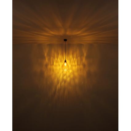 Globo - Hängeleuchte 1xE27/60W/230V d 21 cm orange