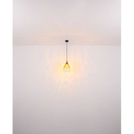 Globo - Hängeleuchte 1xE27/60W/230V d 21 cm orange