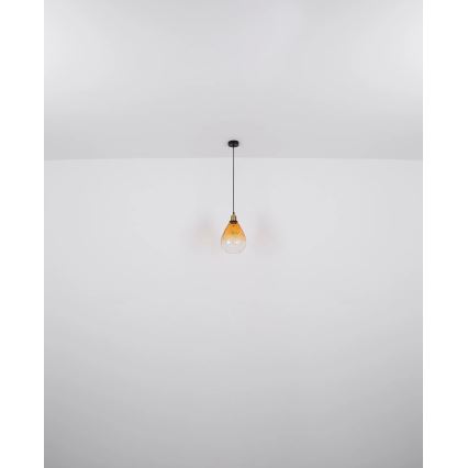 Globo - Hängeleuchte 1xE27/60W/230V d 21 cm orange
