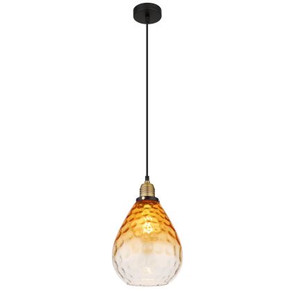 Globo - Hängeleuchte 1xE27/60W/230V d 21 cm orange