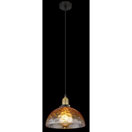Globo - Hängeleuchte 1xE27/60W/230V d 25 cm orange