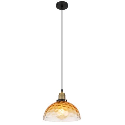 Globo - Hängeleuchte 1xE27/60W/230V d 25 cm orange