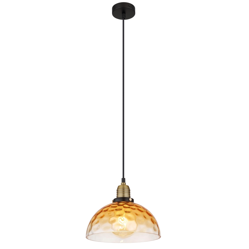 Globo - Hängeleuchte 1xE27/60W/230V d 25 cm orange