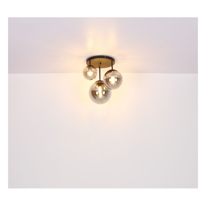 Globo - Deckenleuchte an Kabel 3xE27/60W/230V