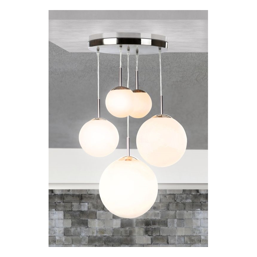 Globo - Deckenleuchte 5xE27/60W/230V
