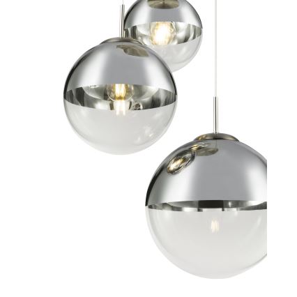 Globo - Hängeleuchte an Schnur 3xE27/40W/230V d 51 cm