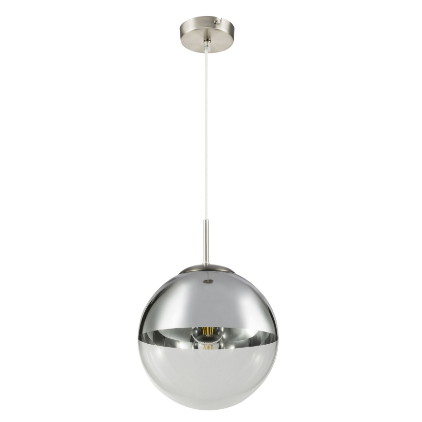 Globo - Hängeleuchte an Schnur 1xE27/40W/230V d 25 cm