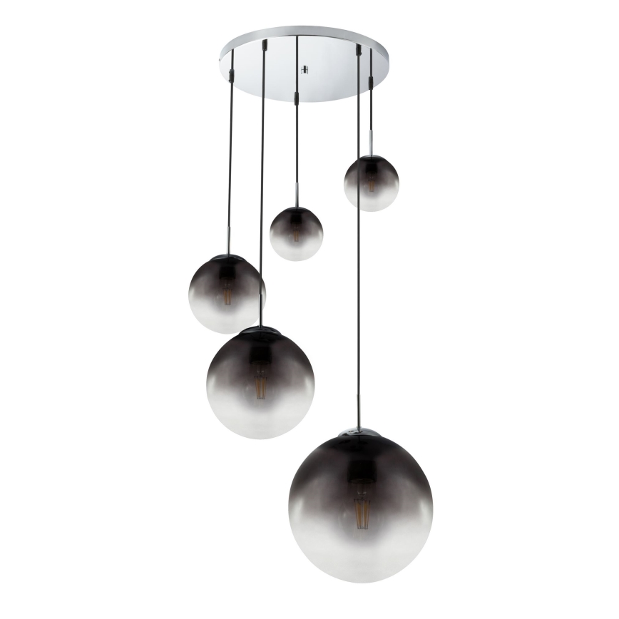 Globo - Hängeleuchte an Schnur 5xE27/40W/230V d 65 cm