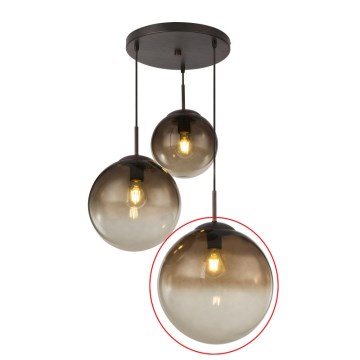 Globo 15865-3 - Ersatzglas VARUS Durchmesser 30 cm