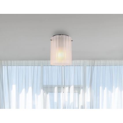 Globo - Deckenleuchte 1xE27/40W/230V d 18 cm weiß