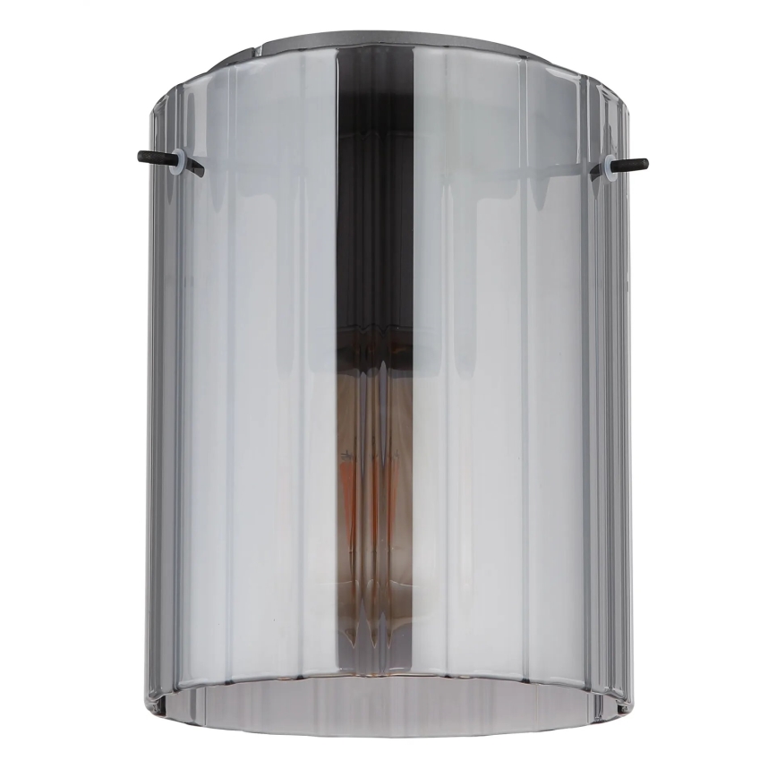 Globo - Deckenleuchte 1xE27/40W/230V d 18 cm grau