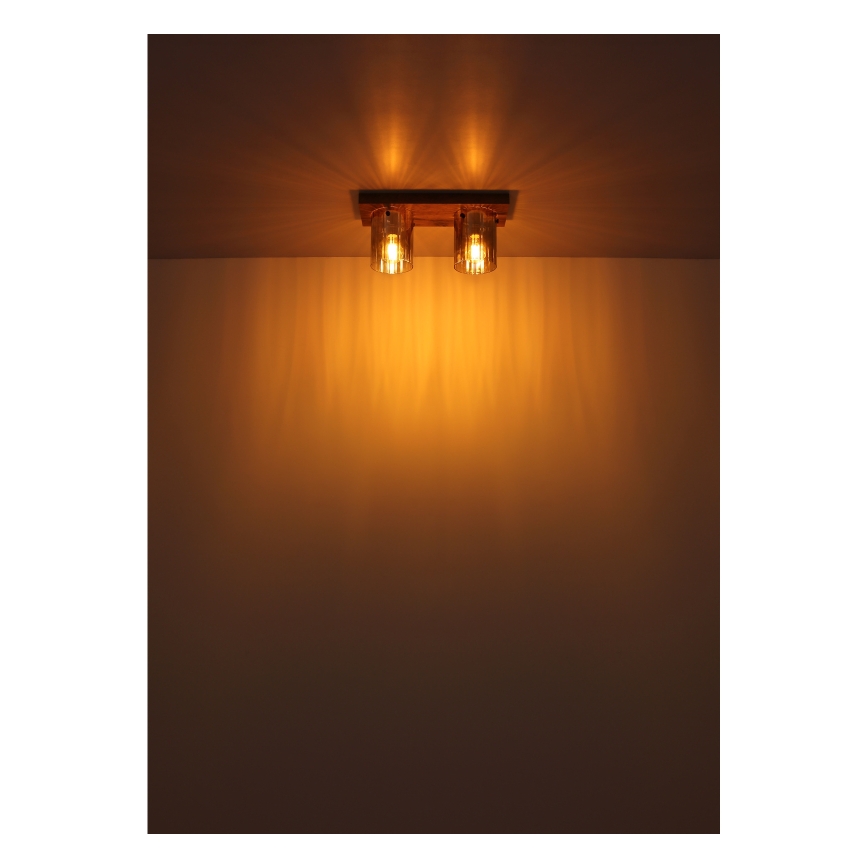 Globo - Deckenleuchte 2xE27/40W/230V 16x41 cm