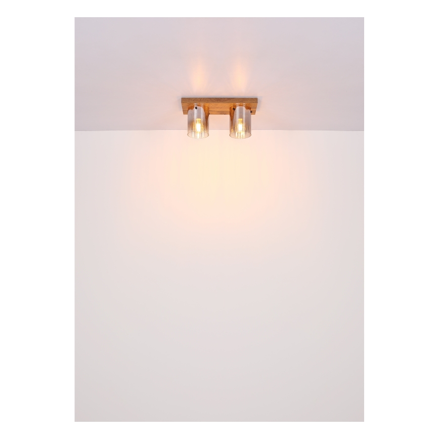 Globo - Deckenleuchte 2xE27/40W/230V 16x41 cm