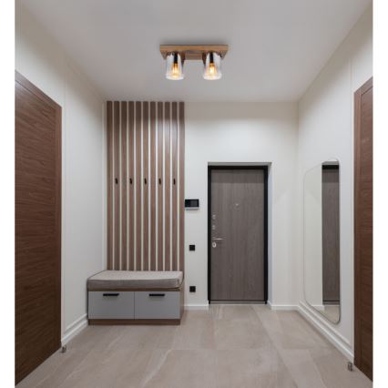 Globo - Deckenleuchte 2xE27/40W/230V