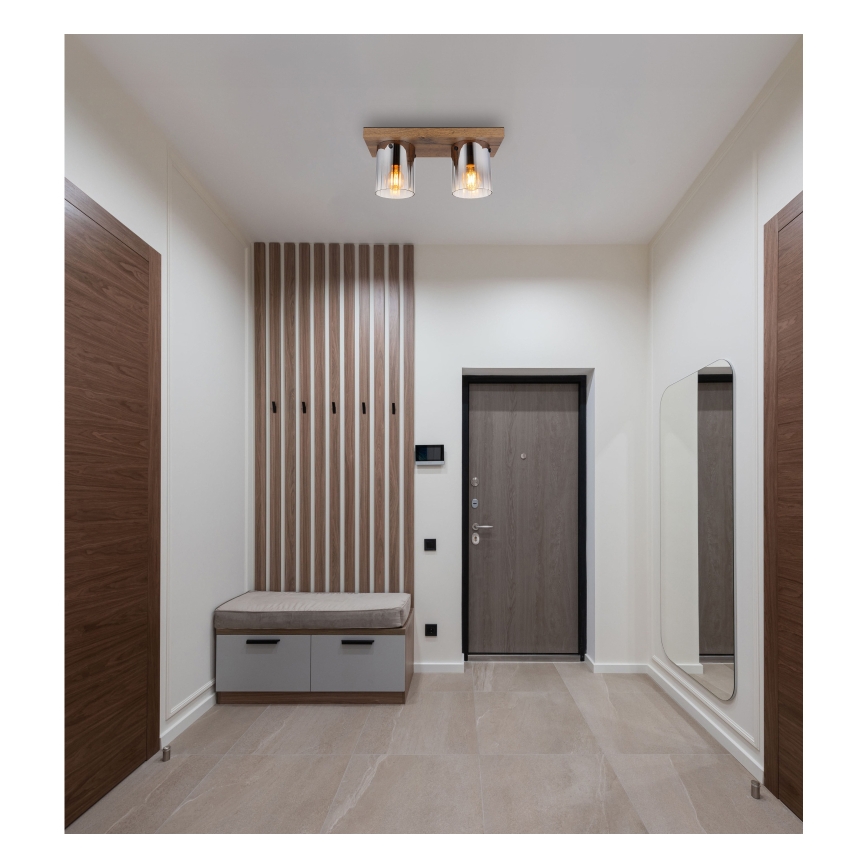 Globo - Deckenleuchte 2xE27/40W/230V