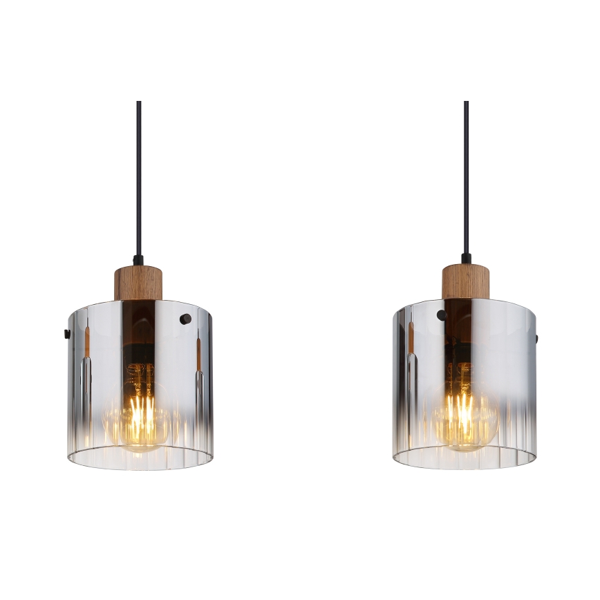 Globo - Hängeleuchte mit Kabelaufhängung 3x E27/60W/230V