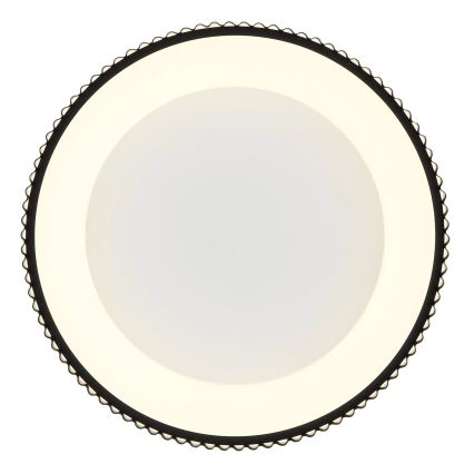 Globo - LED-Deckenleuchte LED/45W/230V 2700/4000/6000K Ø 46 cm schwarz