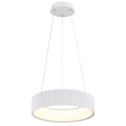 Globo - LED-Pendelleuchte an Kabel LED/45W/230V 2700/4000/6000K Ø 46 cm weiß