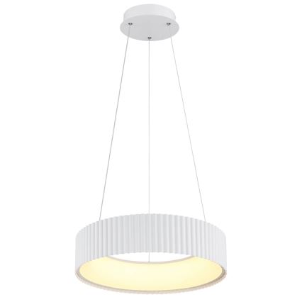 Globo - LED-Pendelleuchte an Kabel LED/45W/230V 2700/4000/6000K Ø 46 cm weiß