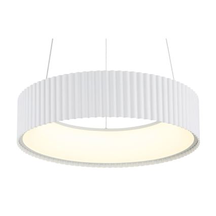 Globo - LED-Pendelleuchte an Kabel LED/45W/230V 2700/4000/6000K Ø 46 cm weiß