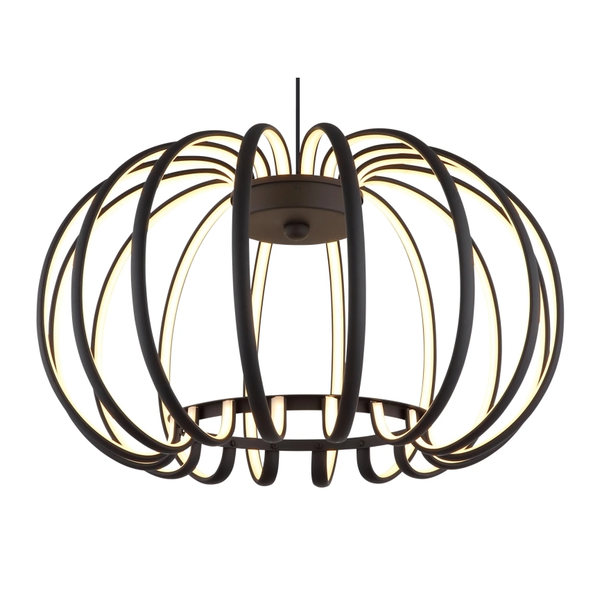 Globo - dimmbare LED-Pendelleuchte an Kabel LED/40W/230V 3000K schwarz