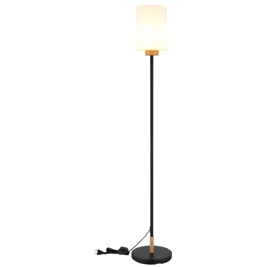 Globo - Stehleuchte 1xE27/60W/230V schwarz/weiß
