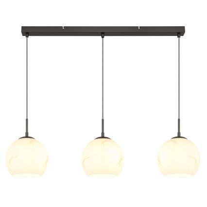 Globo - Pendelleuchte an Kabel 3xE27/60W/230V