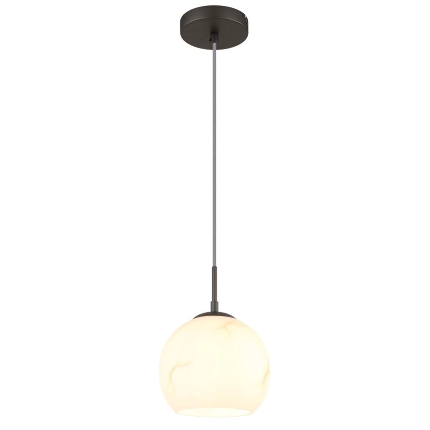 Globo - Pendelleuchte an Kabel 1xE27/60W/230V Ø 20 cm