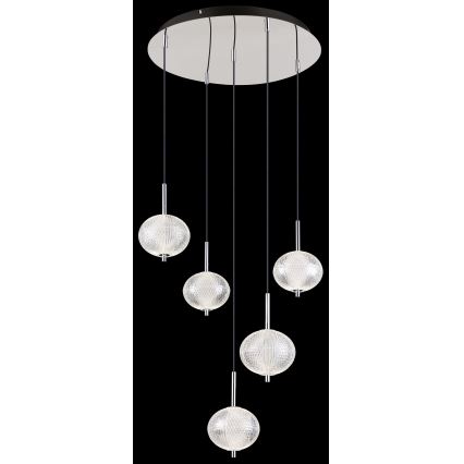 Globo - LED-Hängeleuchte 5xLED/6,6W/230V 3000/4500/6500K