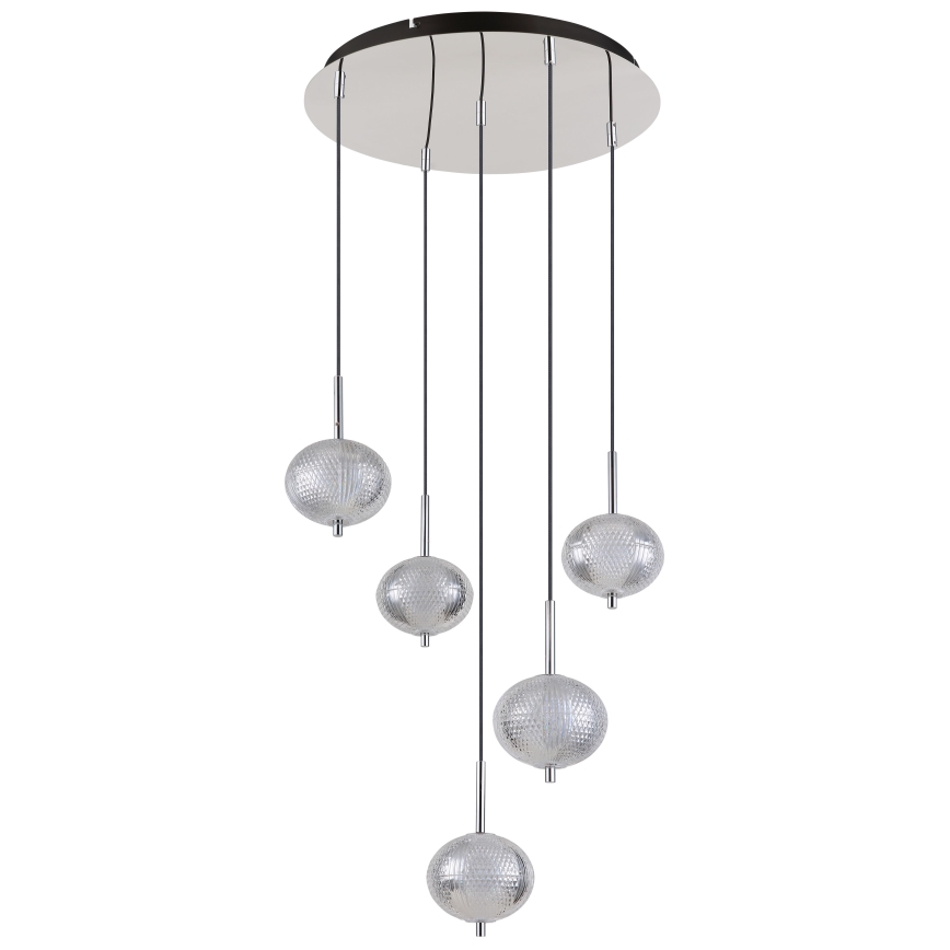 Globo - LED-Hängeleuchte 5xLED/6,6W/230V 3000/4500/6500K