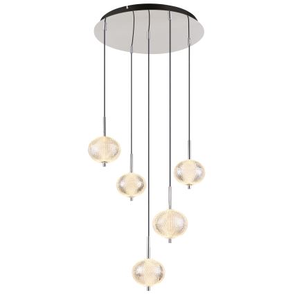 Globo - LED-Hängeleuchte 5xLED/6,6W/230V 3000/4500/6500K