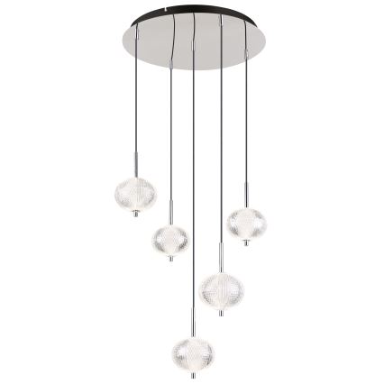 Globo - LED-Hängeleuchte 5xLED/6,6W/230V 3000/4500/6500K