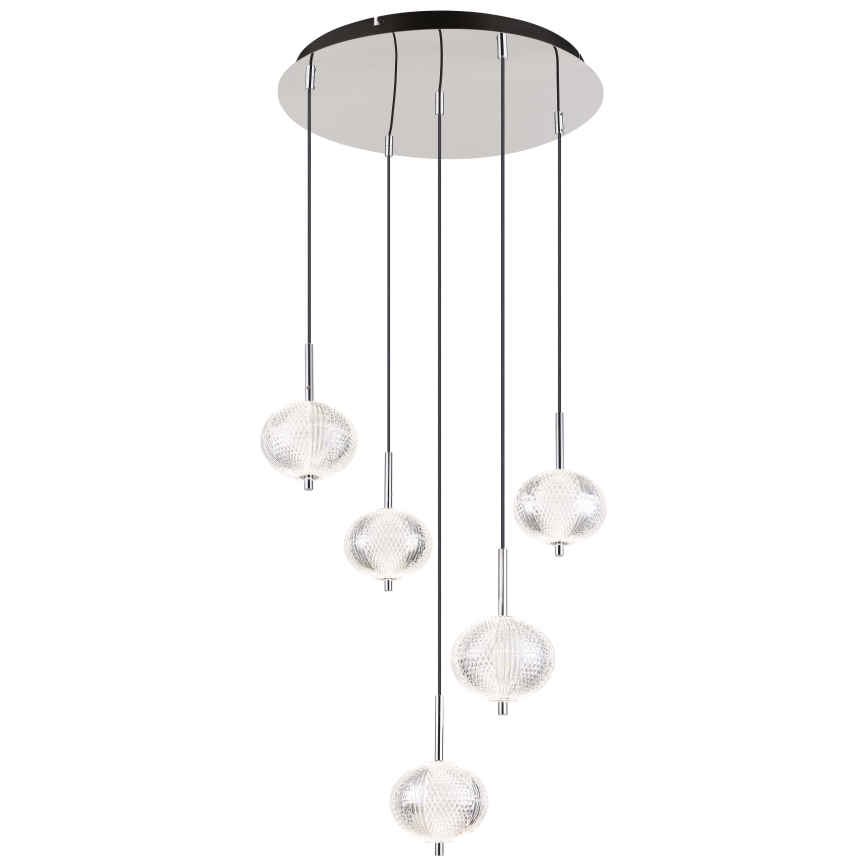 Globo - LED-Hängeleuchte 5xLED/6,6W/230V 3000/4500/6500K