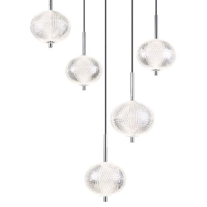 Globo - LED-Hängeleuchte 5xLED/6,6W/230V 3000/4500/6500K