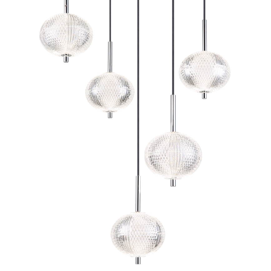 Globo - LED-Hängeleuchte 5xLED/6,6W/230V 3000/4500/6500K