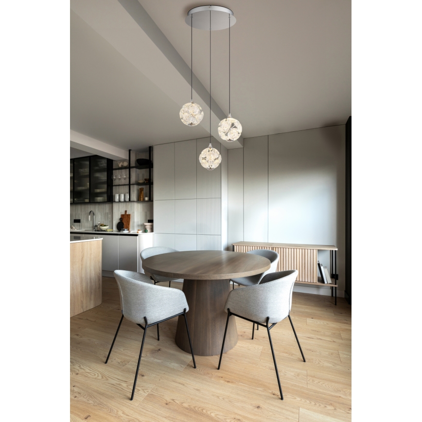 Globo - LED-Pendelleuchte an Kabel LED/24W/230V