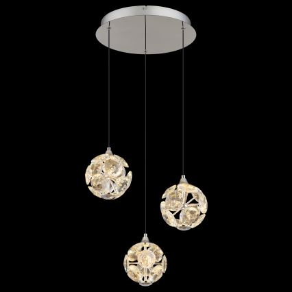Globo - LED-Pendelleuchte an Kabel LED/24W/230V