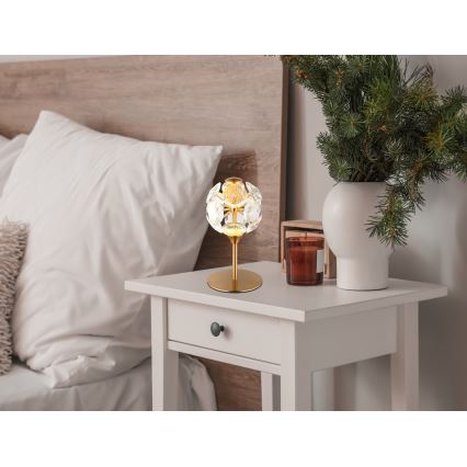 Globo - LED-Tischlampe LED/8W/230V 3000K goldfarben