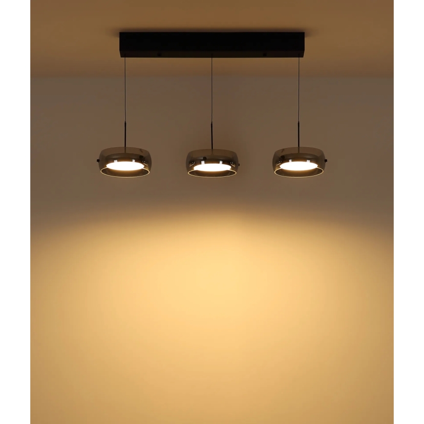 Globo - LED-Pendelleuchte mit Kabelaufhängung LED/30W/230V 3000K