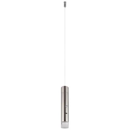Globo - LED per Touch dimmbare, aufladbare Leuchte 2-in-1 LED/2W/230/5V mattes Chrom