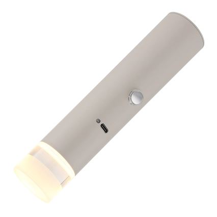 Globo - LED, dimmbar, mit Touch-Steuerung, wiederaufladbare 2-in-1-Leuchte LED/2W/230/5V