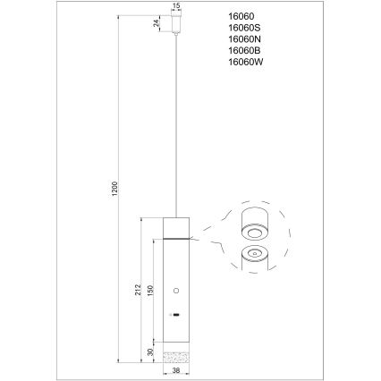Globo - Dimmbare, berührungssteuerbare, wiederaufladbare LED-Leuchte 2-in-1 LED/2W/230/5V weiß