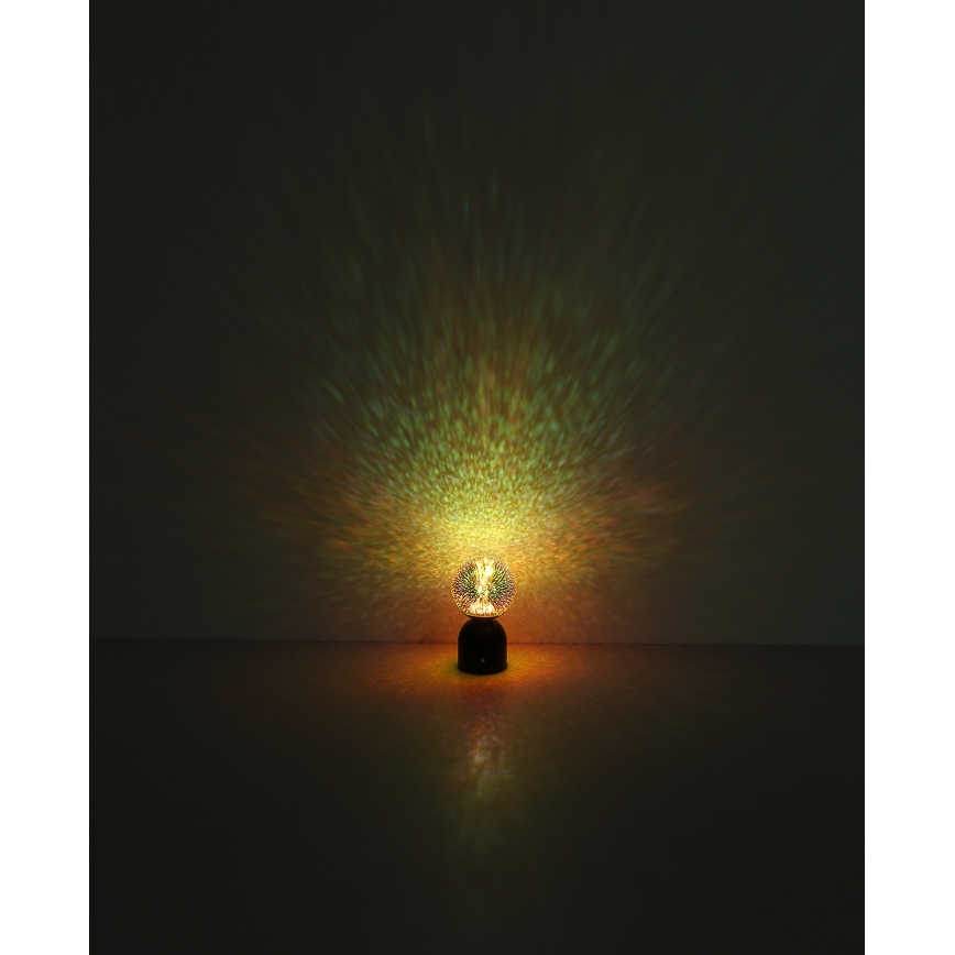 Globo - Dimmbare LED-Tischleuchte mit Touch-Funktion LED/2,5W/3,7V 2700K/4000K/6500K 1800 mAh USB schwarz