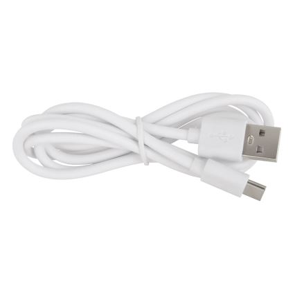 Globo - Dimmbare LED-Tischleuchte mit Touch-Funktion LED/2,5W/3,7V 2700/4000/6500K 1800 mAh USB matt Chrom