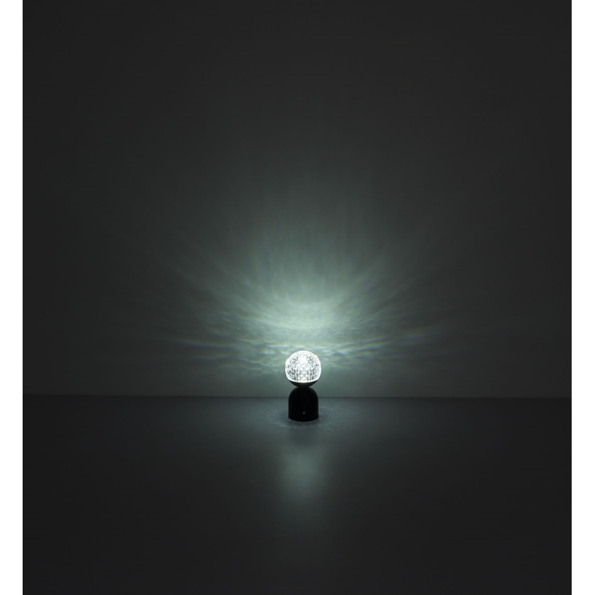 Globo - Dimmbare LED-Tischleuchte mit Touch-Funktion LED/2W/5V 2700/4000/6500K 1800 mAh schwarz