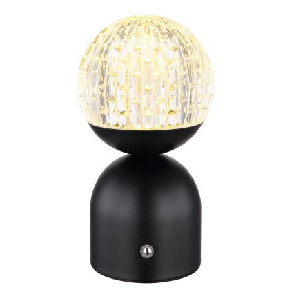 Globo - Dimmbare LED-Tischleuchte mit Touch-Funktion LED/2W/5V 2700/4000/6500K 1800 mAh schwarz