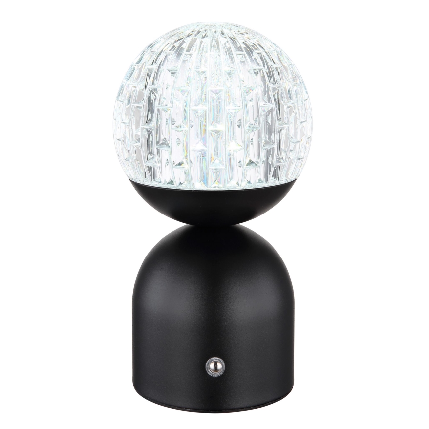 Globo - Dimmbare LED-Tischleuchte mit Touch-Funktion LED/2W/5V 2700/4000/6500K 1800 mAh schwarz