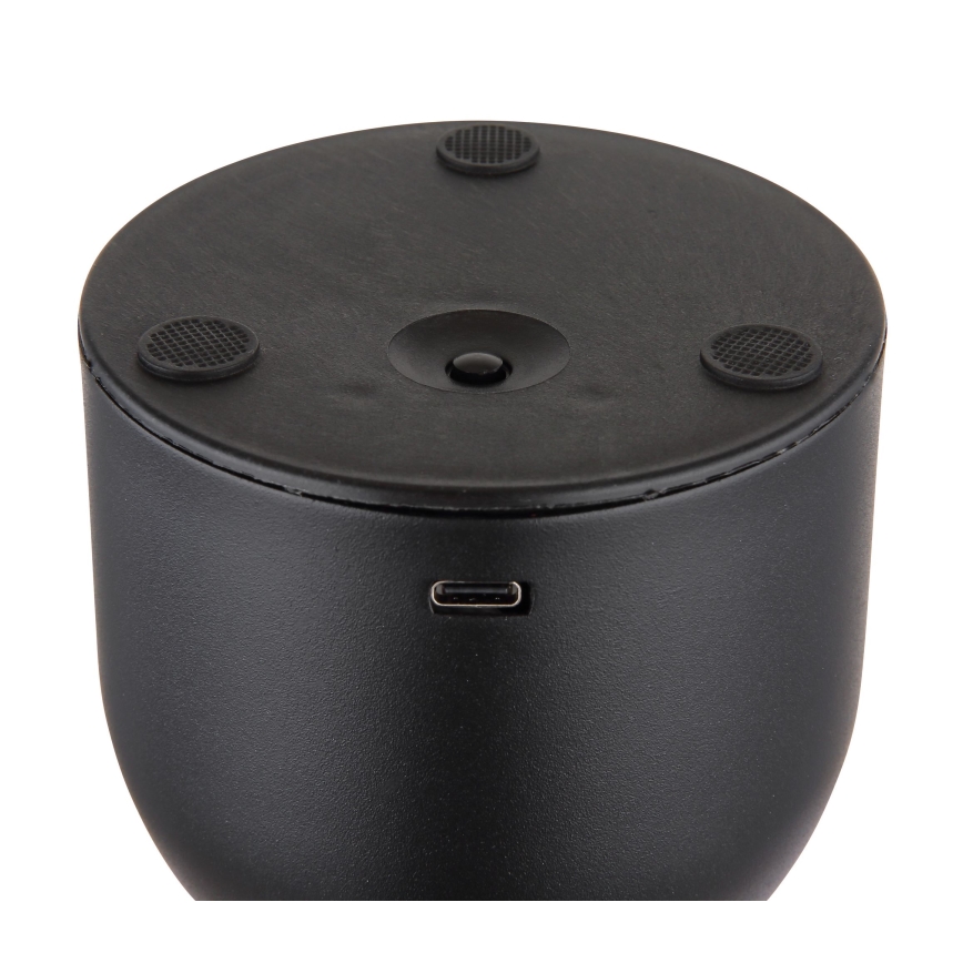Globo - Dimmbare LED-Tischleuchte mit Touch-Funktion LED/2W/5V 2700/4000/6500K 1800 mAh schwarz